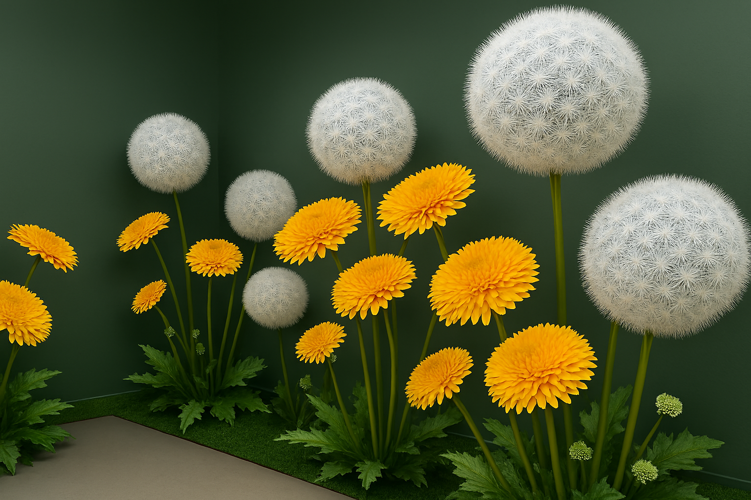 Bloom'n Creative display - event installation